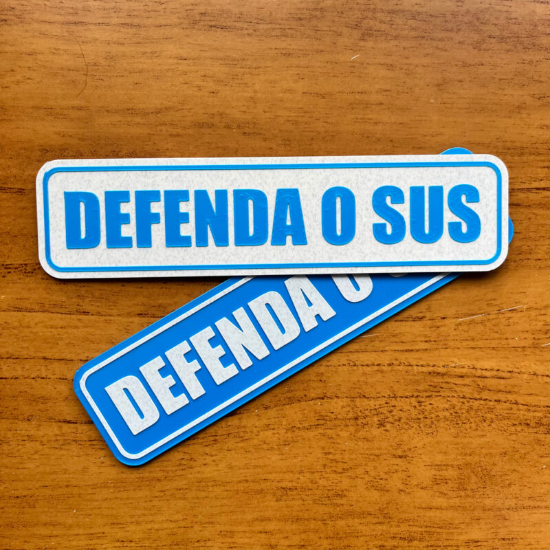 SUS - Plaquinha Decorativa